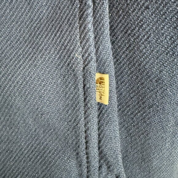 NWT The North Face Valley Twill Flannel Shirt Mens XL Summit Navy Outdoor Preppy - Picture 12 of 16